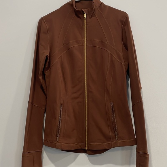 lululemon athletica Brown Zip-Up Jacket - Picture 1 of 2